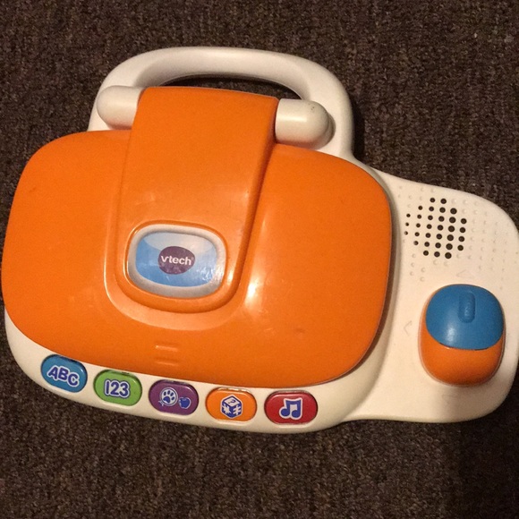 VTech Tote and Go Laptop, Orange - Picture 2 of 3